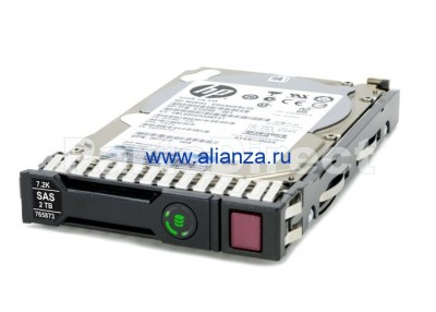765466-S21 Жесткий диск HP G8-G10 2-TB 12G 7.2K 2.5 SAS SC