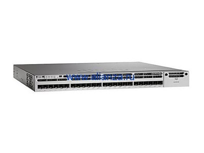 Коммутатор Cisco WS-C3850-24S-E Cisco Catalyst 3850 24 Port GE SFP IP Services