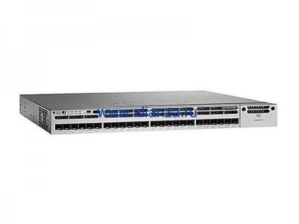 Коммутатор Cisco WS-C3850-24S-E Cisco Catalyst 3850 24 Port GE SFP IP Services
