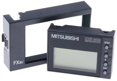 HMI дисплеи с клавиатурой FX3U-7DM Mitsubishi FX3U Series HMI Panel, 5 V dc Supply, 35 x 48 x 11.5 mm