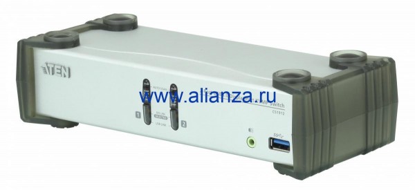 Настольный KVM Переключатель ATEN CS1912 / CS1912-AT-G