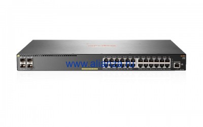 HPE JL356A - Коммутатор Aruba 2540 24G PoE+ 4SFP+ Switch (24x10/100/1000 PoE+ RJ-45 + 4x1/10G SFP+, Managed, L2, 19')