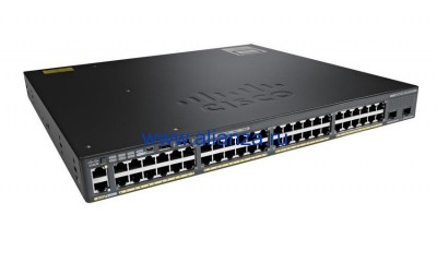 Коммутатор Cisco WS-C2960X-48TD-L Catalyst 48 GigE, 2 x 10G SFP+, LAN Base