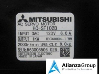 Сервомотор Mitsubishi Electric HC-SF102B