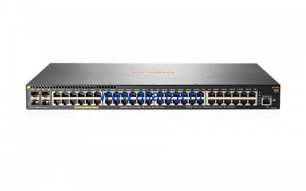 HPE JL256A - Коммутатор Aruba 2930F JL256A 48G 4SFP+ 48PoE+ 370W