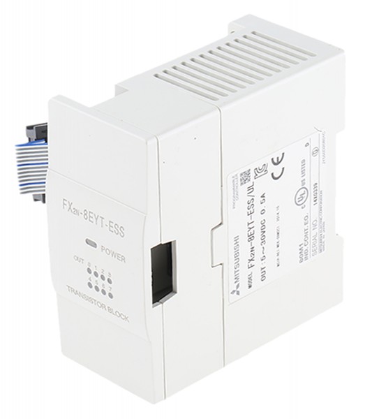Модули расширения Mitsubishi FX2N-8EYT-ESS/UL FX2N-8EYR PLC relay module, 8 Out