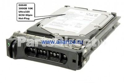 G6648 Жесткий диск Dell 300 Гб 10000 об/мин