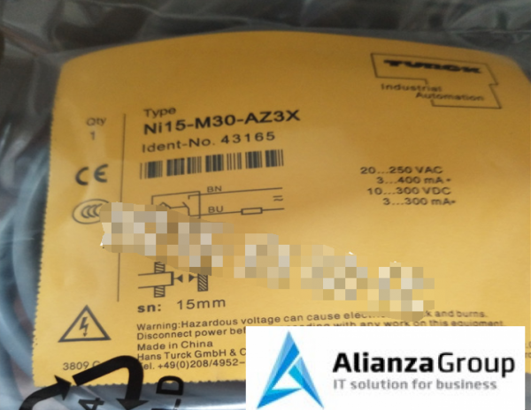 Датчик/Модуль TURCK NI15-M30-AZ3X