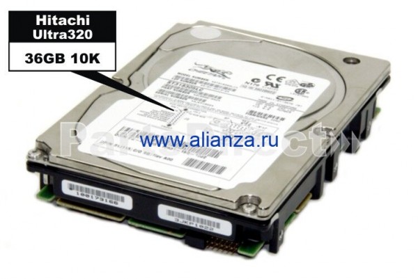 08K0312 Жесткий диск Hitachi 36 Гб 10000 об/мин