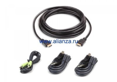 KVM кабель ATEN 2L-7D03UHX4 / 2L-7D03UHX4