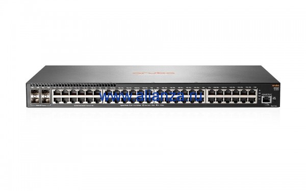 HPE JL260A - Коммутатор Aruba 2930F 48G 4SFP Swch (48x10/100/1000 RJ-45, 4xSFP, L3 lite, 19')