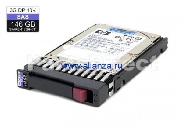 459512-002 Жесткий диск HP 146-GB 3G 10K 2.5 DP SAS HDD
