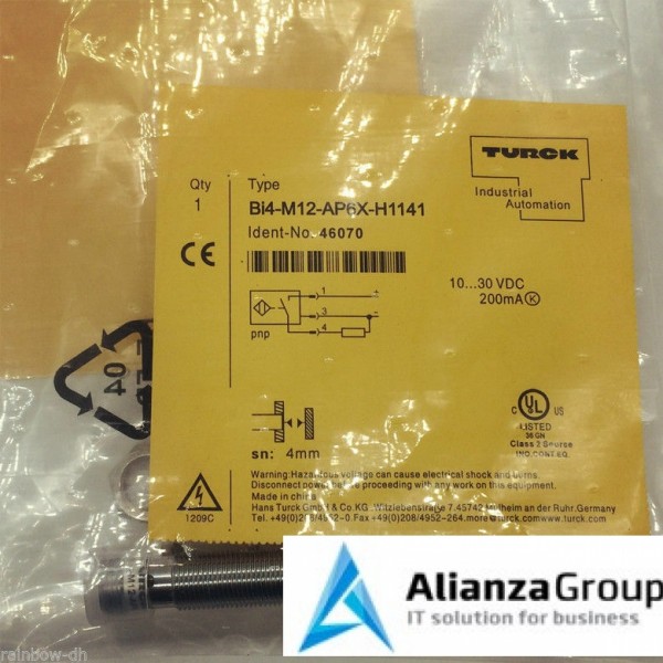 Датчик TURCK BI4-M12-AP6X-H1141 