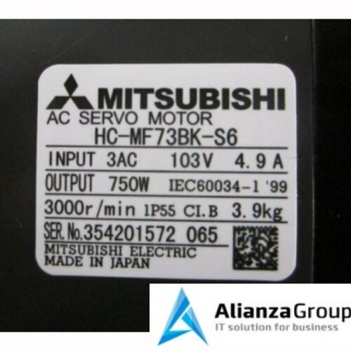 Сервомотор Mitsubishi HC-MF73BK-S6