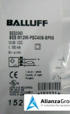 Датчик/Модуль Balluff BES M12MI-PSC40B-BP05
