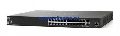 Коммутатор Cisco SG350XG-24T-K9-EU 24-port 10GBase-T Stackable Switch