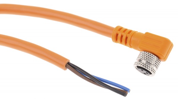 Датчики+кабели переключателя+соединители DOL-0803-W05M Connection lead angled M8 3 pin 5m