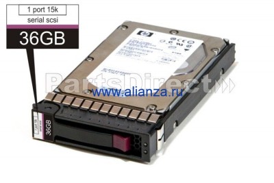 DF036A9843 Жесткий диск HP 36-GB 15K 3.5 SAS HDD