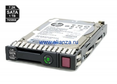 765868-001 Жесткий диск HP G8-G10 1-TB 6G 7.2K 2.5 SATA SC 512e