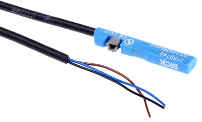 Магнитные датчики RZC1-04ZRS-KU0 Sick Barrel 500 Hz Magnetic Pickup, 7 mm Detection Range, 5 → 30 V ac/dc, IP67