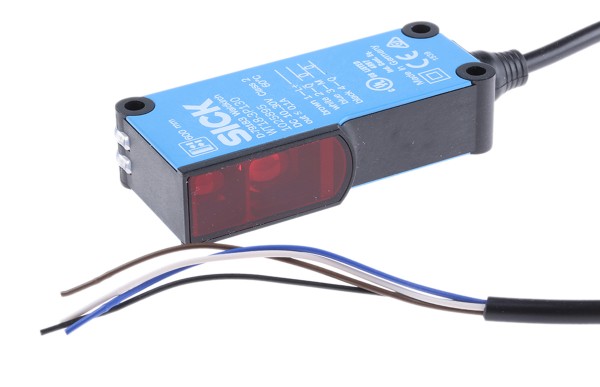 Фотоэлектрические датчики WT18-3P130 Sick Diffuse Photoelectric Sensor 50 → 600 mm Detection Range PNP IP67 Block Style WT18-3P130