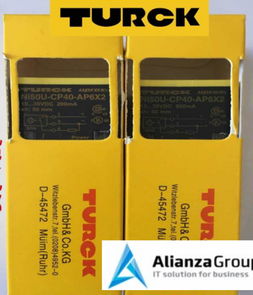 Индуктивный датчик TURCK NI50U-CP40-AP6X2  1625831