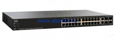 Коммутатор Cisco SG350-28-K9-EU 28-port Gigabit Managed Switch