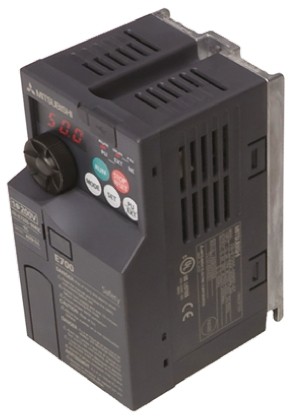 Инверторные приводы FR-E720S-015SC-EC Mitsubishi FR-E720S Inverter Drive 0.2 kW, 1-Phase In, 230 V ac, 1.5 A, 0.2 → 400Hz Out