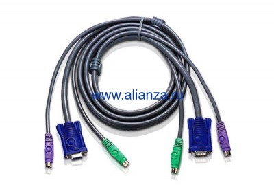 KVM кабель ATEN 2L-5005P/C / 2L-5005P/C