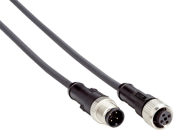 Датчики+кабели переключателя+соединители DSL-1204-G0M6C Sick 4-Pin M12 Connector 0.6m Plug Connector & Cable, 250 V