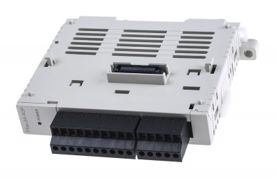 ПЛК: Модули ввода/вывода FX3U-3A-ADP Mitsubishi FX3G Series PLC I/O Module 2 Inputs, 1 Outputs 5 → 24 V dc