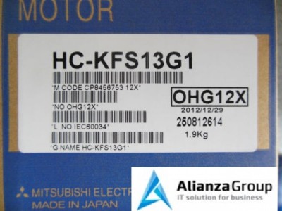 Сервомотор Mitsubishi Electric HC-KFS13G1 1/12