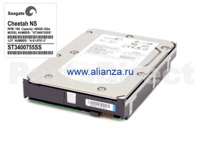 ST3400755SS Жесткий диск Seagate 400 Гб 3.5' 10000 об/мин